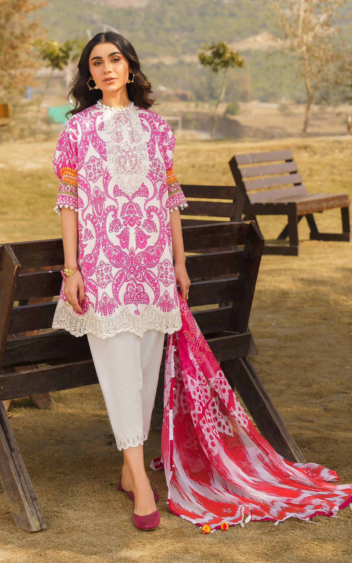 Lawn Collection - Asifa & Nabeel - Meraki - M#13 - FIA