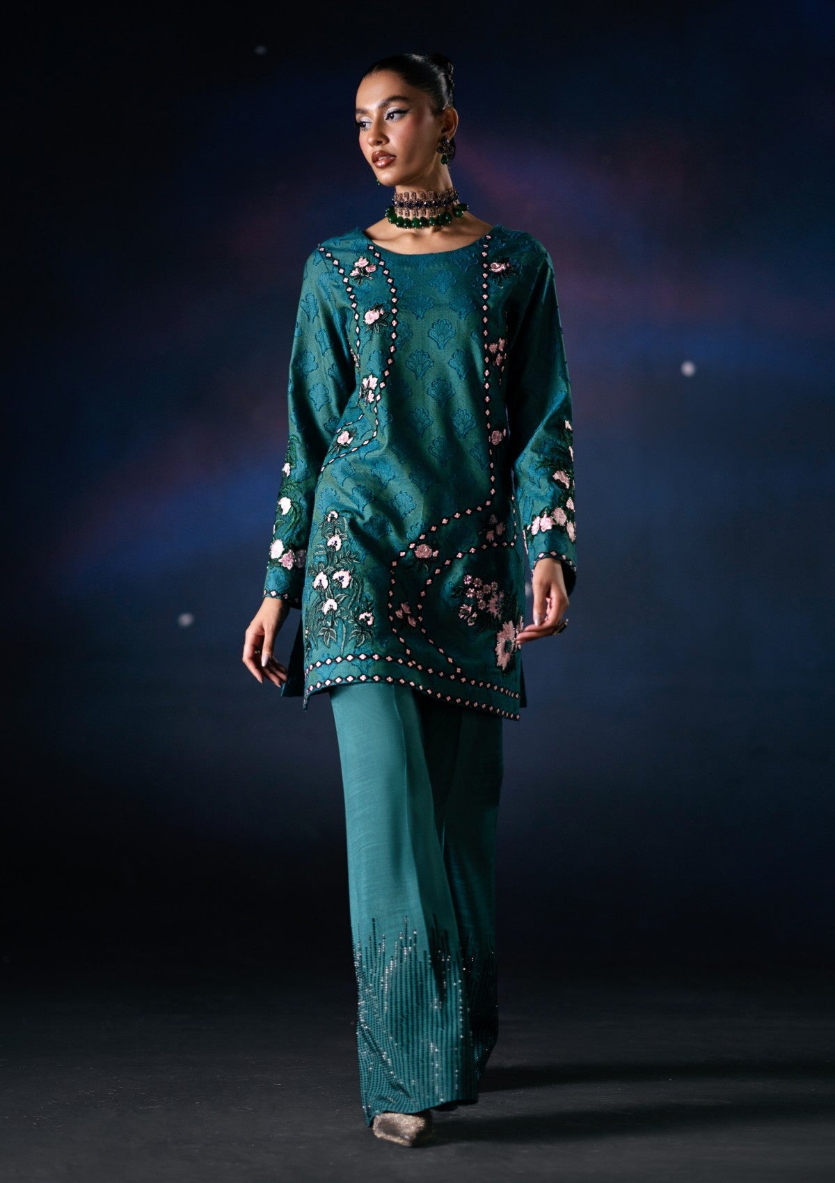 Pret Collection - Fozia Khalid - Stardust Luxe 24 - Terra