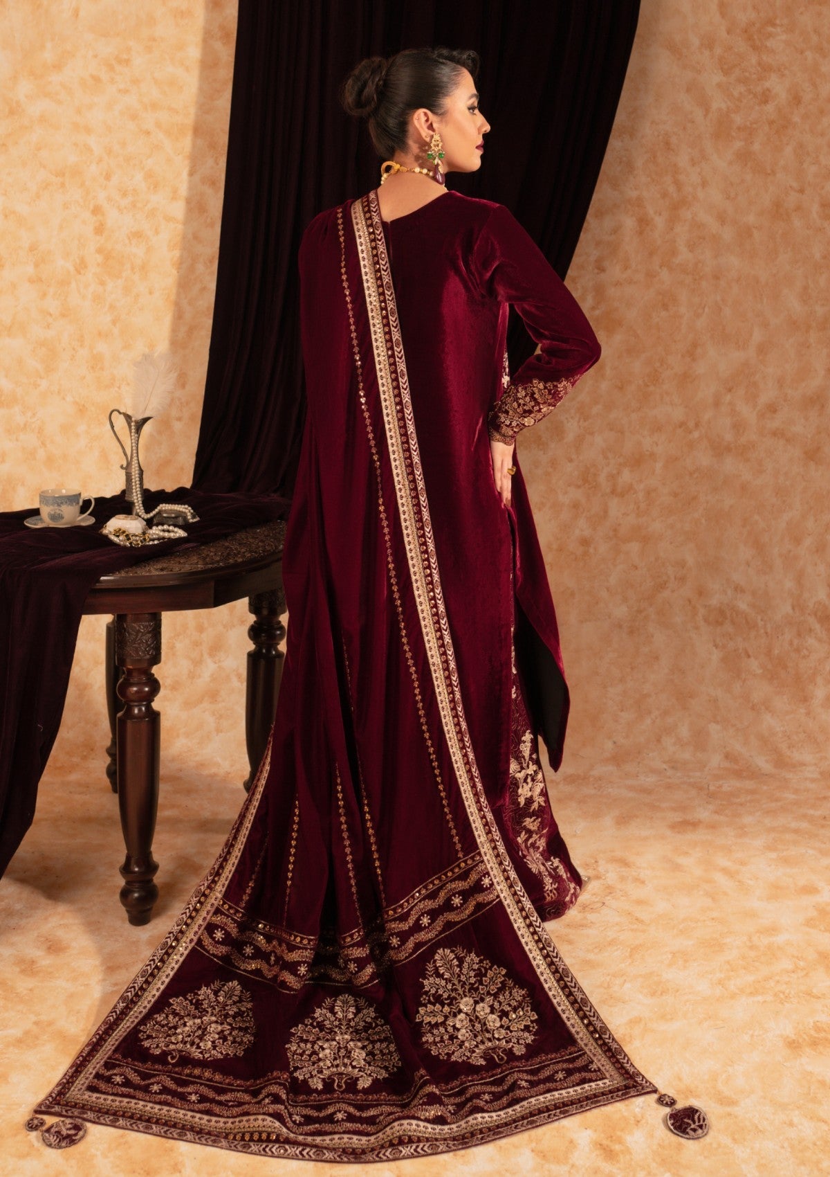 Pret Collection - Fozia Khalid - Velvet Deck 24 - Duchess