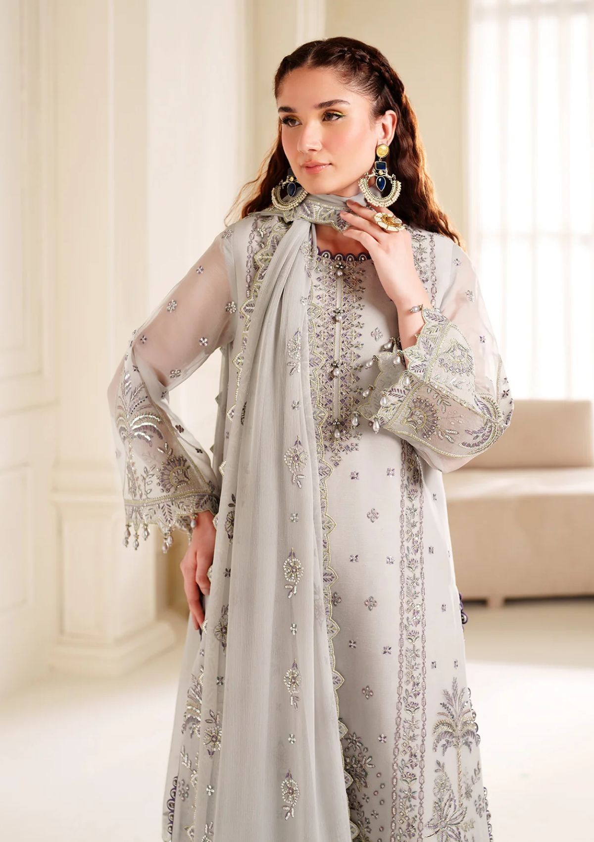 Formal Collection - Alizeh - Dua - Chiffon - ADC24#3030 - Payal