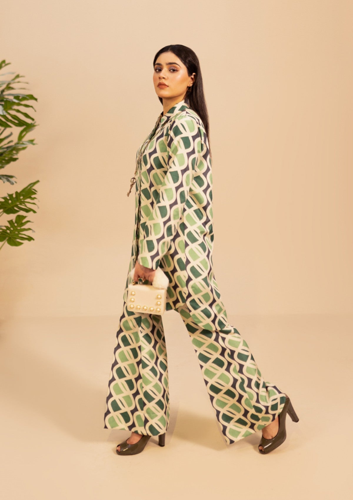 Pret Collection - Fozia Khalid - Basics - Print Edit - EMERAUDE