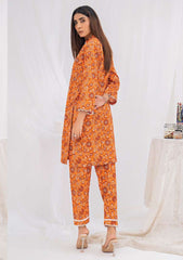 Winter Collection - Sana & Samia - Cambric Edit - LS#091 - Tangerine