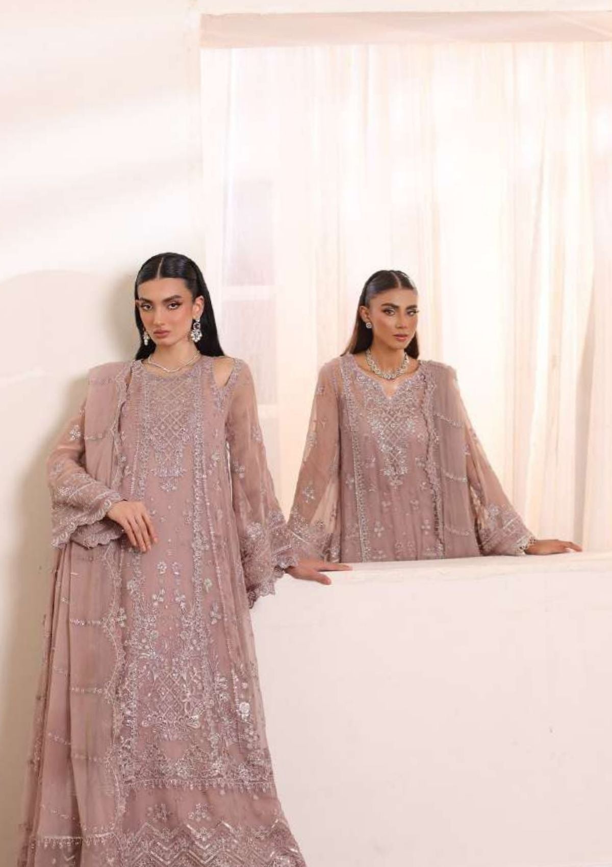 Formal Collection - Noor - Saadia Asad - Chiffon - De Luxe - NCD24#07 - Seaina