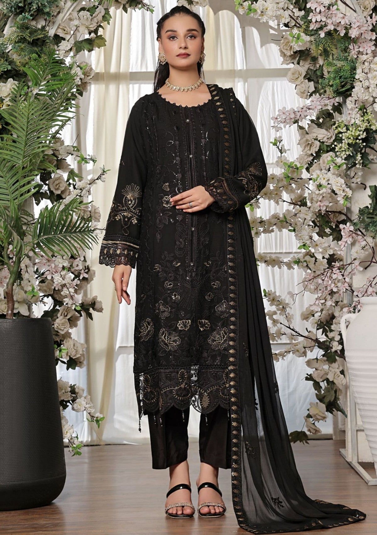 Formal Collection - Dressline - Sona Chandi 24 - Black 1