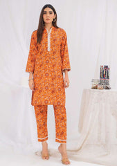 Winter Collection - Sana & Samia - Cambric Edit - LS#091 - Tangerine