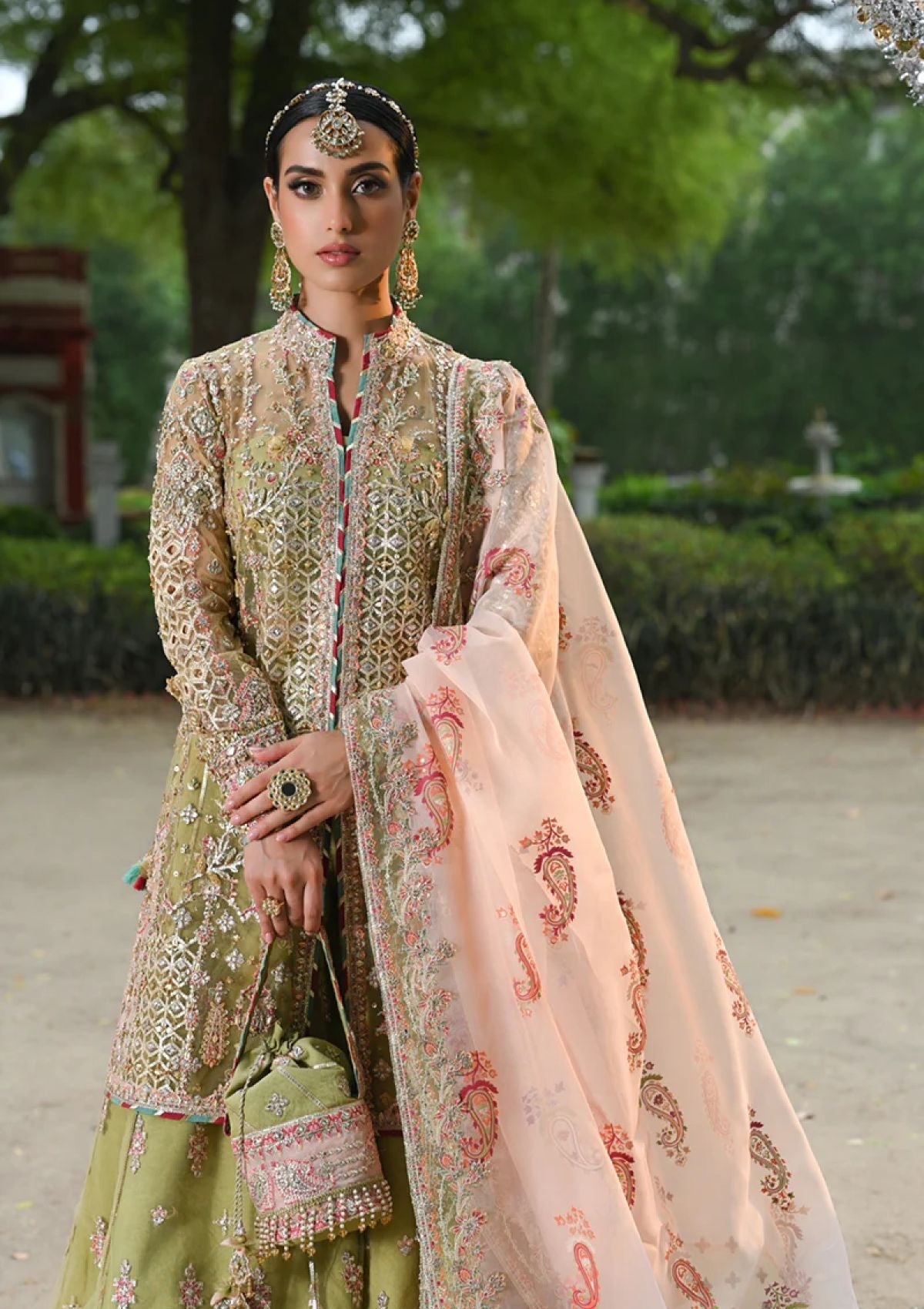 Formal Collection - Qalamkar - Singhar - Wedding Formals - QS24#07 - Halena