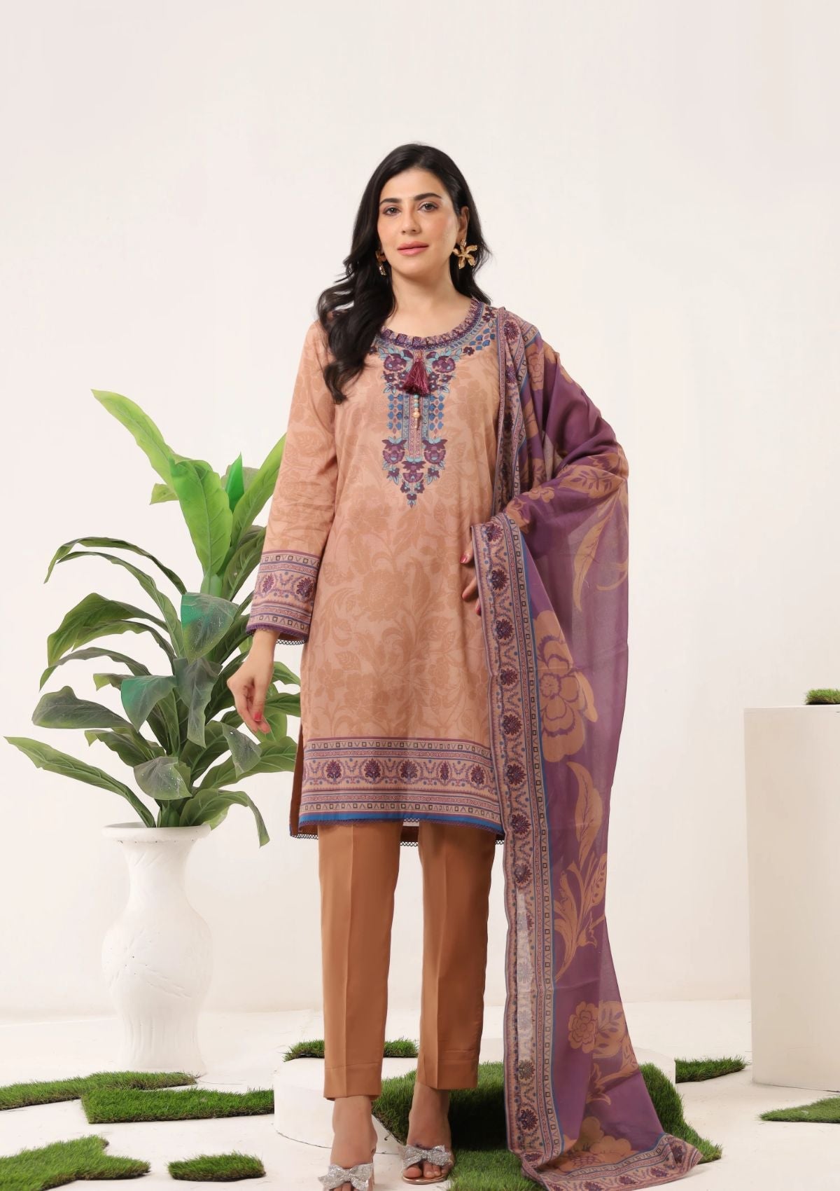 Lawn Collection - Keysha - Summer Bloom - Vol 04 - KS-SS-24-39