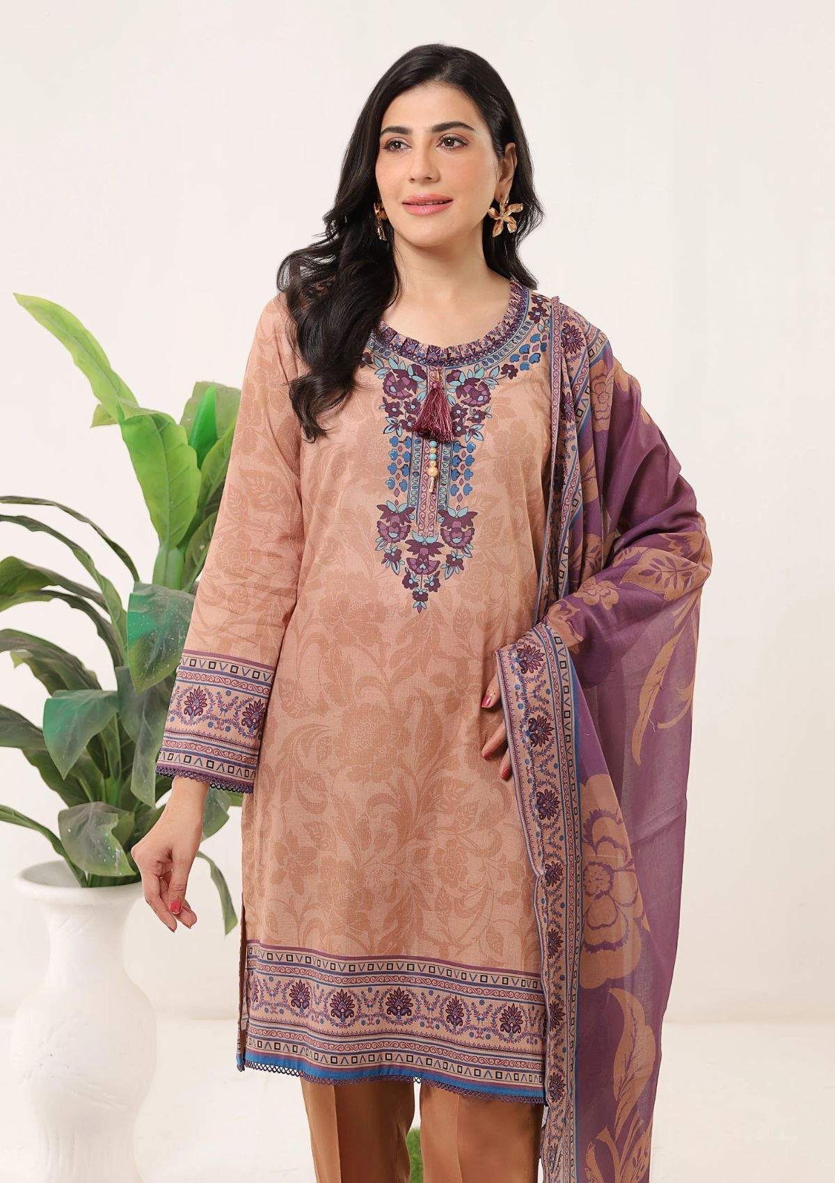 Lawn Collection - Keysha - Summer Bloom - Vol 04 - KS-SS-24-39