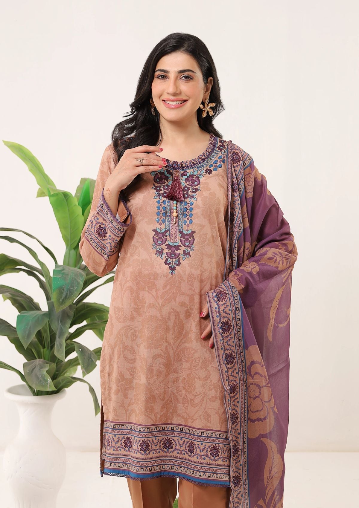 Lawn Collection - Keysha - Summer Bloom - Vol 04 - KS-SS-24-39