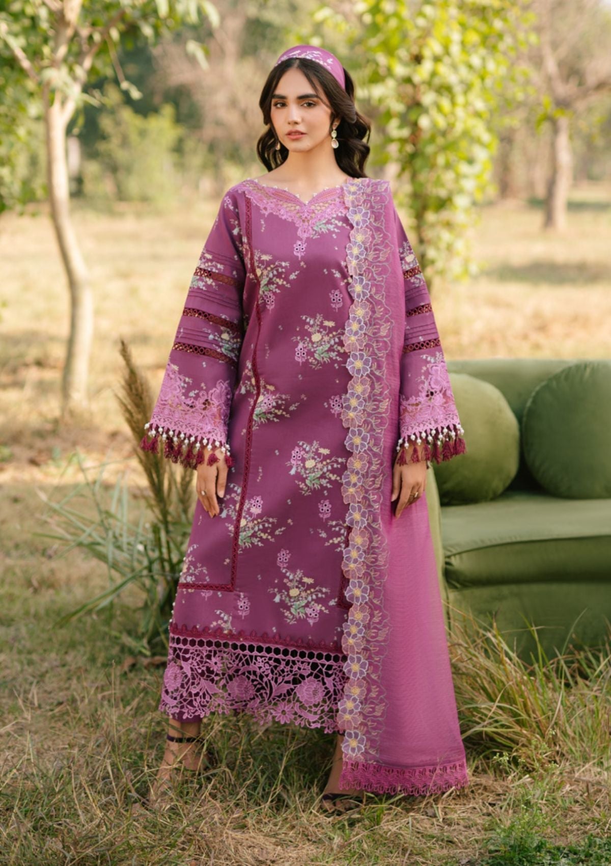 Lawn - Parishay - Ivy Bloom Printkari - D#13