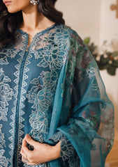 Lawn Collection - Bin Ilyas - Naqsh - D#7A - MAVI