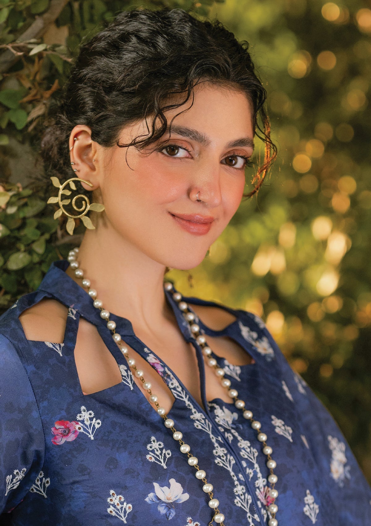 Lawn - Asifa & Nabeel - Gulkari 25 - GKL-05 - Azure Whisper