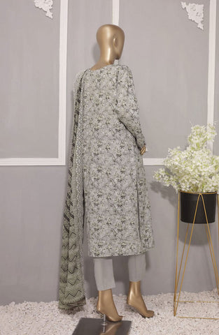 HZ Dhagakari Printed Embroidered Lawn Collection PDE 738