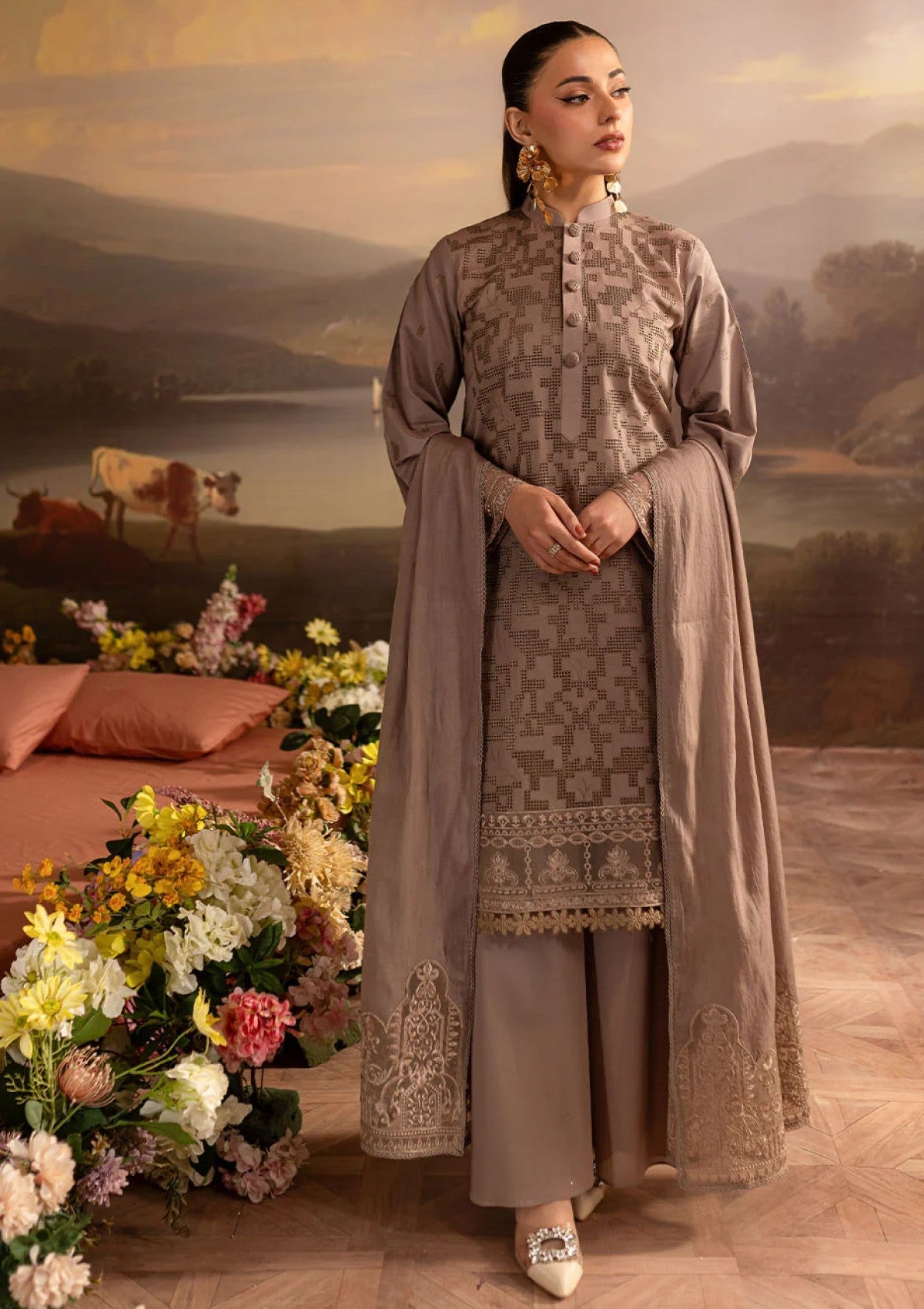 Lawn - Mahnur - Twilight Luxury - SIENNA