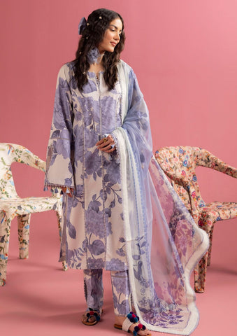 Lawn Collection - Alizeh - Sheen - ALS24#01 - PEARL MIST