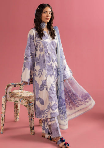 Lawn Collection - Alizeh - Sheen - ALS24#01 - PEARL MIST