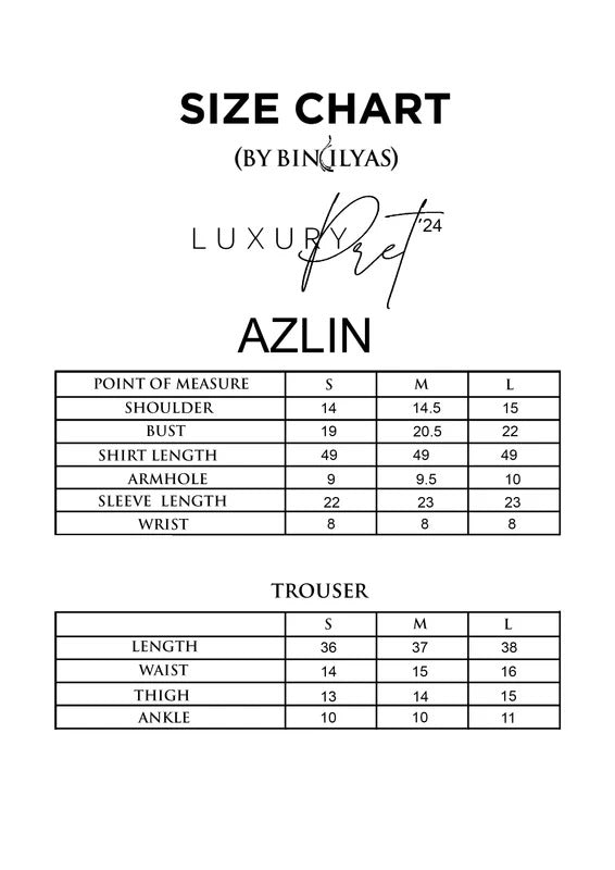 Lawn Collection - Bin Ilyas - Naqsh - D#3B - AZLIN