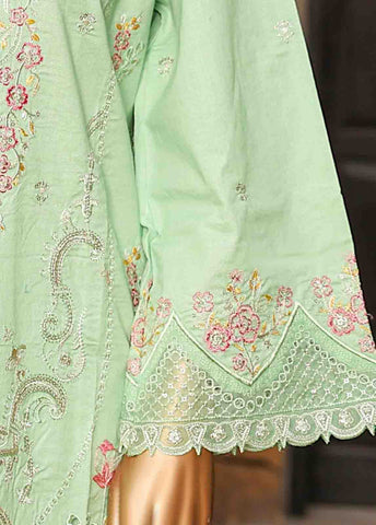 SMLF-EMB-423 B - 3 Piece Embroidered Stitched Suit